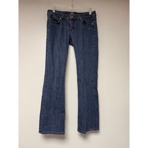 Miss Me Jeans JP4520 Black Overdye Studded Bootcut Flare Women Size 30‎